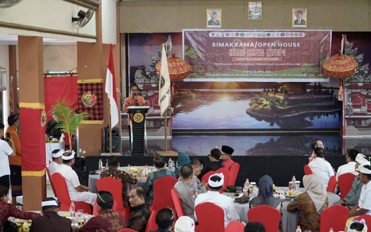Kemenag Makassar Hadiri Simakrama Nyepi