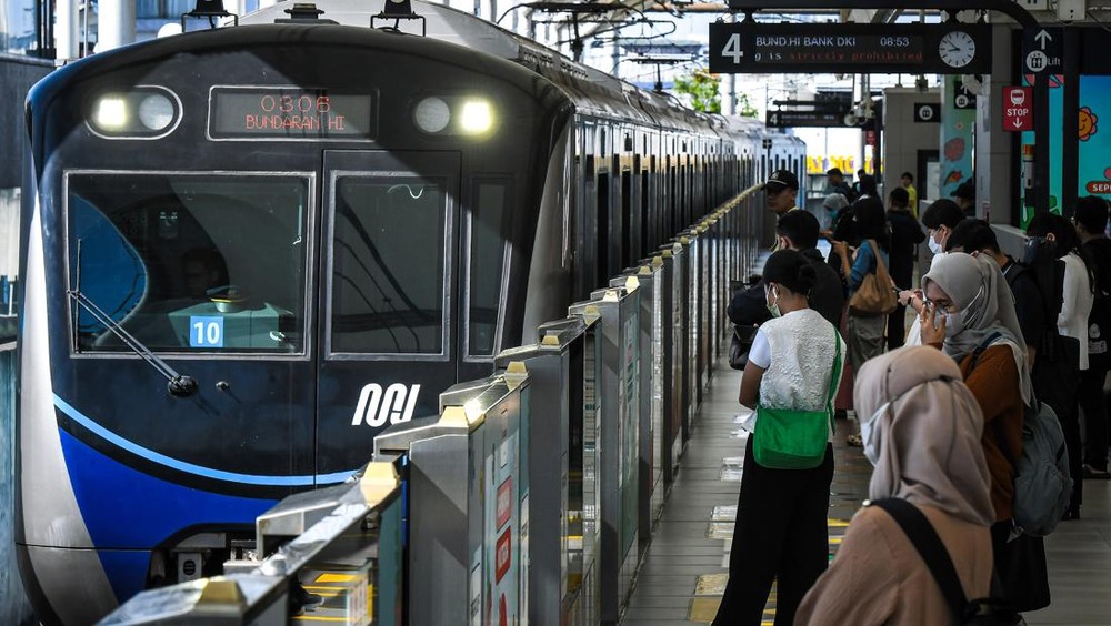 Harga Tiket MRT Jakarta Cuma Seribu Rupiah!