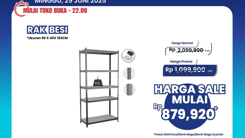 Rebutan Diskon Gila-Gilaan! Rak Murah Meriah di Transmart!