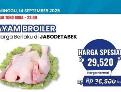 Harga Ayam Murah Meriah! Transmart Full Day Sale Bikin Dompet Senang!