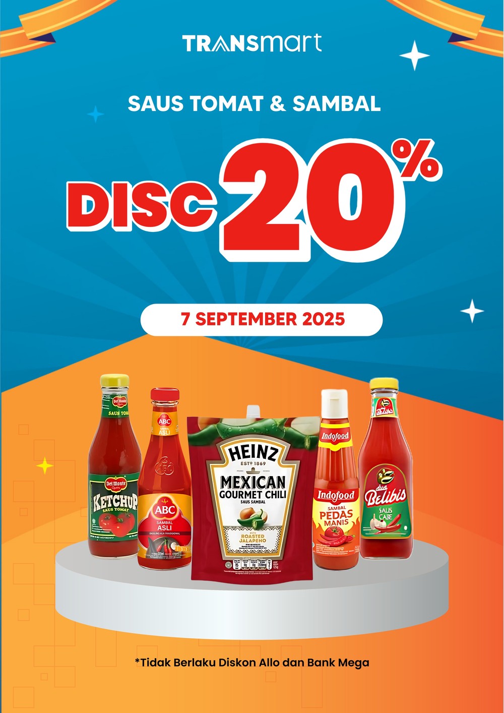Serbu Transmart! Diskon Sambal & Saus Bikin Dompet Tersenyum!
