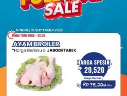 Rezeki Nomplok! Ayam & Daging Murah Meriah di Transmart!