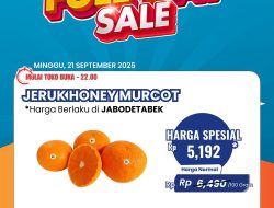Serbu! Diskon Buah Gila-Gilaan di Transmart!