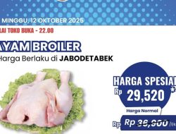 Serbu! Ayam Broiler Murah Meriah di Transmart Full Day Sale
