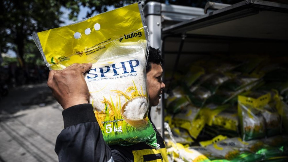 Beras SPHP Mandek? 1 Juta Ton Menggunung, Harga Tak Turun!