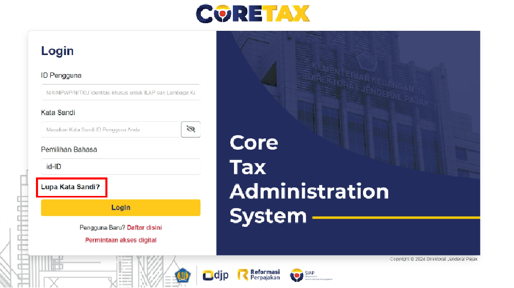 Judul Clickbait: Coretax: Baru Secuil yang Melek, Pajak Negara Terancam?