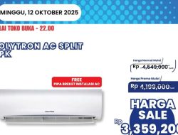 AC 1 PK Diskon Gila! Cuma di Transmart, Harga Bikin Nagih!