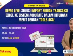 Bye-bye Ribet! Impor Data Excel ke Accurate Sekejap Mata