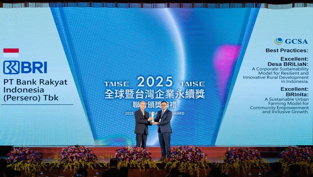 BRI Sabet Dua Penghargaan Dunia, Program Desa BRILiaN Jadi Andalan!