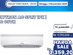 AC 1 PK Cuma 3 Jutaan? Serbu Transmart Sekarang!