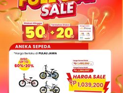 Sepeda Anak Impian? Diskon Gila-Gilaan di Transmart!