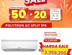 AC 1 PK Cuma 3 Jutaan? Transmart Bikin Geger Diskon Gila!