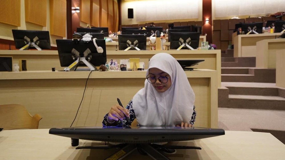 Bukan Kaleng-Kaleng! Siswi SMK Kudus Jadi Bintang Animasi Dunia!