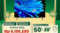 Harga Bikin Melongo! Smart TV 50 Inci UHD Transmart Cuma Rp 5 Jutaan!