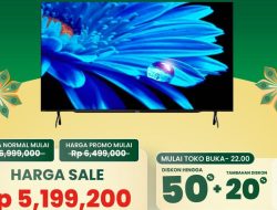 Harga Bikin Melongo! Smart TV 50 Inci UHD Transmart Cuma Rp 5 Jutaan!